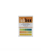 pH indicator strips with 3 pads, pH 4,0 - pH 10,0, Interval: 0,5 pH, 100 strips/pack