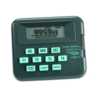 Lab Alert® Pocket Timer/Stopwatch, Grey
