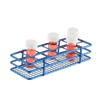 Epoxy Coated Wire Tube Rack 25mm 2x6 Format, Blue