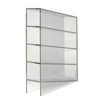 Manual Pipette Rack Acrylic, Clear