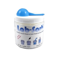Sorbent for safe liquid cleaning, measuring spoon, 1x453.59 g (16 oz)