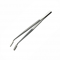 Laboratory forceps for cover-glasses and membranes, stainless steel, 2 pcs