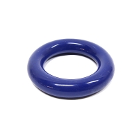 Vinyl-Coated Lead Rings (circular), fits 500 to 2000 mL, Blue