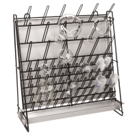 Wire Drying Rack, Black/White