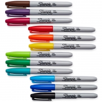 Sharpie® Dual Tip Pen Set, 8 Colors, Assorted