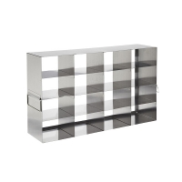 True North® 4x4 Upright Freezer Rack, Stainless Steel, 3", Steel