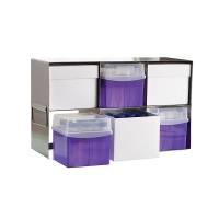 True North® 2x3 Upright Freezer Rack 5" (130mm), Steel
