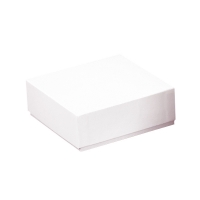 Storage box for cryogenic vials, h 50mm, white color, cardboard, 1 piece