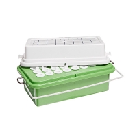 True North® Mini-Cooler, 0°C Gel Lid 32-Place, Green