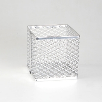 Aluminum Test Tube Basket 6 x 6 x 6" (152x152x152mm), Aluminum