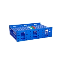 Mega Rack® Tube Rack for 10-13mm Tubes, Blue