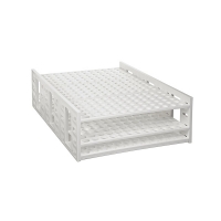 Mega Rack® Tube Rack for 10-13mm Tubes, White