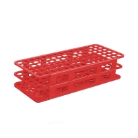 Fold & Snap Tube Rack 13mm 90-Place, Red