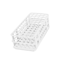 Fold & Snap Tube Rack 17mm 60-Place, White