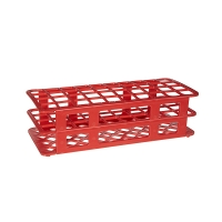 Fold & Snap Tube Rack 21mm 40-Place, Red