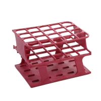 Штатив OneRack® Half-Size Delrin® для пробирок 20 мм/15 мл, 20 мест, фиолетовый, 1 шт