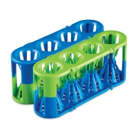 Adapt-A-Rack® Adaptable Multi-Tube Rack, Combo Blue/Green