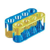 Adapt-A-Rack® Adaptable Multi-Tube Rack, Combo Blue/Yellow