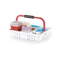 Phlebotomy / Sample Collection Tray, 17mm rack, White