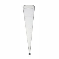 Imhoff cone for sedimentation, SAN plastic, 1000 ml