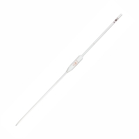 Volumetric pipette with two marks, class A, 1 ml, 6 pcs