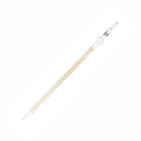 Measuring pipette zero at the top, safety bulb, class A, 1 ml, 5 pcs