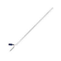 Burette with screw type needle valve PTFE stopcock, Class A, 25 ml, Grad. 0,10