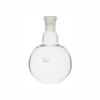Boiling flask round bottom, LBG 3.3, mouth 19/26, 50 ml