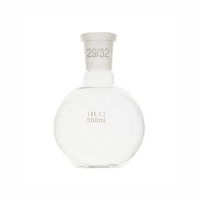 Flat bottom flask, LBG 3.3, 29/32, 500 ml