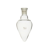 Flask, pear shape, 14/23, LBG 3.3, 25 ml