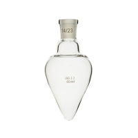 Flask, pear shape, 14/23, LBG 3.3, 50 ml