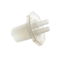 Plastic stopper, conical, with tubing connection, 29/32