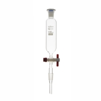 Dropping funnel, cylindrical, with PTFE stopcock, 14/23 LBG 3.3 100 ml