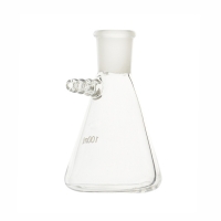 Filtering flask, ground mouth with hose connector 29/32, 100 ml, LBG 3.3