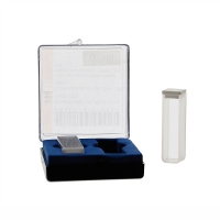 Standard fluorometer cell with lid, 10 mm, LB OG, 2 pcs