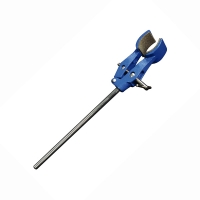 Retort clamp, two prongs, cork lied