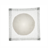 Wire gauze with ceramic centre, 100x100 mm