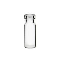 Crimp vial for chromatography, clear, 12x32 mm, 2 ml, 100 pcs