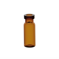 Crimp vial for chromatography, amber, 12x32 mm, 2 ml, 100 pcs