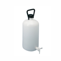 BCGP-05K-001 Cylindrical drum with faucet, HDPE, 5 l