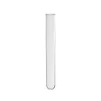 Test tube without rim, vol. 8 ml, Ø13x100 mm, PS, 500 pcs/polybag