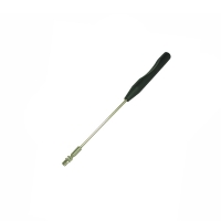 Kolle handle, 200 mm lenght with 2 Ni-Cr inoculating loops