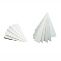 Hardened Quantitative folded filter paper, fast flow rate, Ø110 mm, 100 pcs