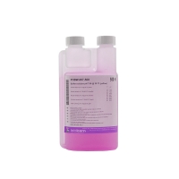 pH Buffer solution with measuring chamber, pH 4,00 ± 0,01, 500 ml
