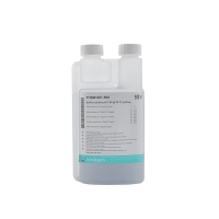 pH Buffer solution with measuring chamber, pH 9,21 ± 0,01, 500 ml