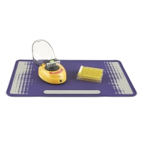 Lab Mat, Silicone Bench Protector, Purple/Grey, 10 ea/pk