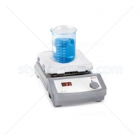 LED Digital 7’’ Square Hotplate，glass ceramic hotplate HP550-S，heating temperature up to 550°C 