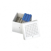 Carton freezer box for 49 centrifuge tubes 15 ml