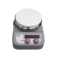 Double LED Digital Hotplate Magnetic Stirrer，stainless steel with ceramic coated hotplate，heating temperature up to 280°C