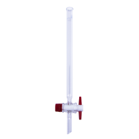 Chromatography column w/ PTFE key 15x400 mm